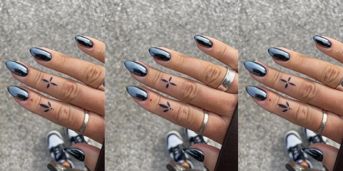 Black Chrome Nails Are the Good Moody Manicure